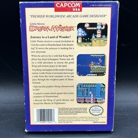 Juego Nintendo NES Little Nemo: The Dream Master con caja y funda.  Sin manual