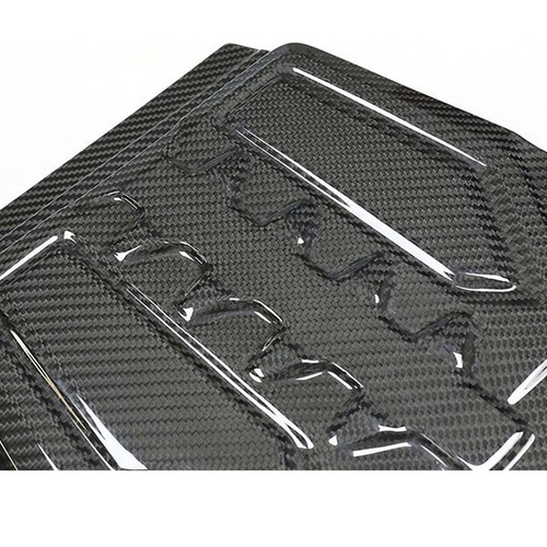 For BMW F90 M5 F91 F92 F93 M8 2018-2020 2019 Carbon Fiber Engine Cover Protector - Picture 5 of 11