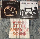 Paul McCartney Wings Band On The Run At The Speed Of Sound London Town LP Lot
