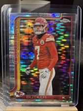 Topps Chrome Football #151 Harrison Butker Pulsar Refractor