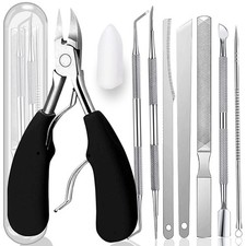 10-Pack Ingrown Toenail Tool, Toenail File and Lifters, Professional Surgical...