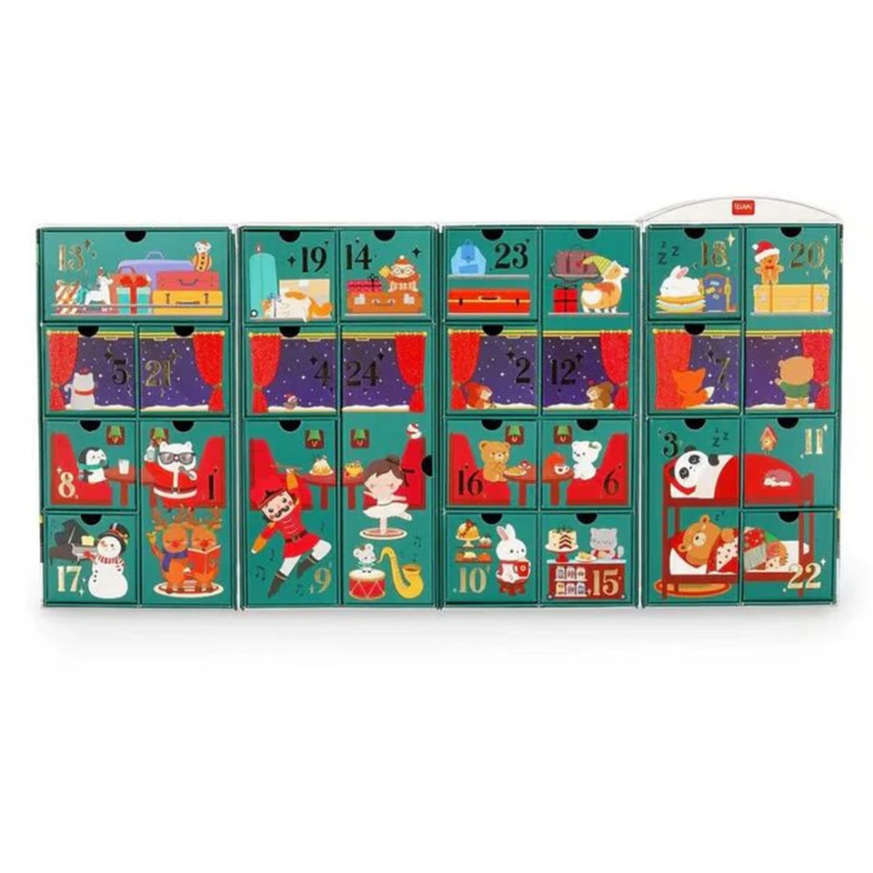 Legami Advent Calendar Christmas Countdown NEW & BOXED 24 Day Christmas Adv - Image 4 of 4