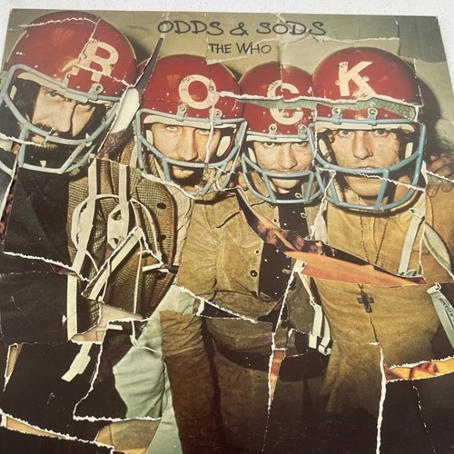 The Who Odds and Sods UK 1979 ROCK DIE CUT EMBOSSED A1B1 VERY GOOD+ LP vinyl