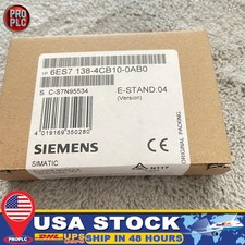 New Siemens POWER MODULE PM-E FOR ET200S 6ES7138-4CB10-0AB0 6ES7 138-4CB10-0AB0