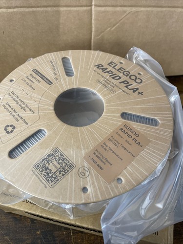 Filament ELEGOO PLA do drukarki 3D FDM / FFFF materiał 1 kg szpula - wysoka jakość - szary - Zdjęcie 3 z 5
