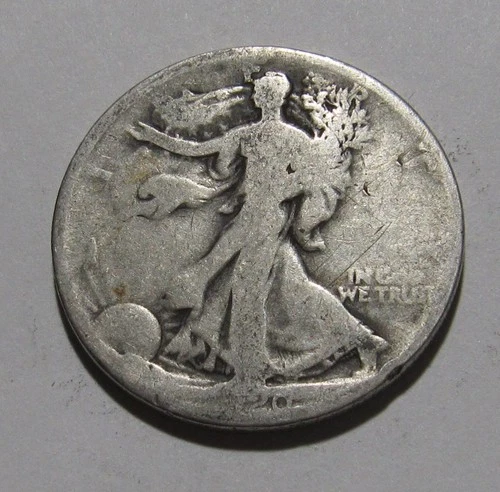 Photo of a 1920-P Walking Liberty Half Dollar from an eBay listing that sold on Jul 18, 2026