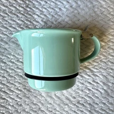 Forlife Tea for One Stacking Replacement Teapot Ceramic 14oz Mint Green No Cup