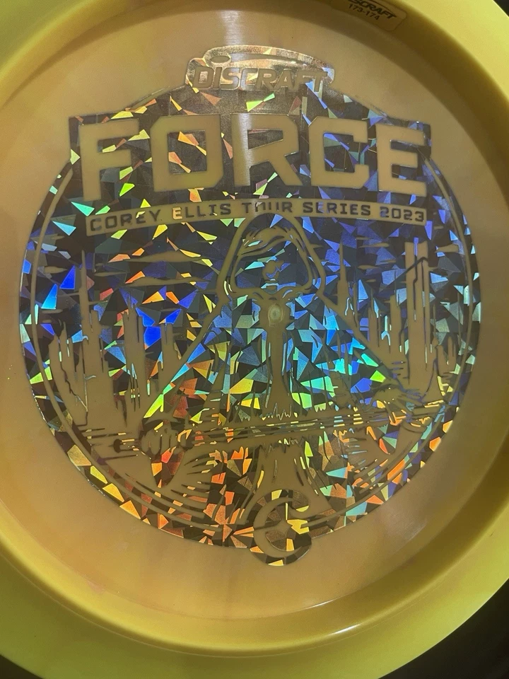 DISCRAFT Disc Golf 2023 TOUR SERIES ESP FORCE CORY ELLIS 2 Disc Value Pack - Image 4 of 4