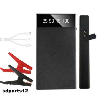 Auto KFZ Starthilfe 10000 mAh 1000A Jump Starter Ladegerät Booster Powerbank PKW
