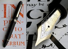 Montblanc 149 fountain Pen 1959 Transitional. 14C F/M full Flex Nib. V.Rare MINT