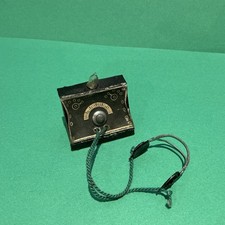 Vintage Dolls House Gerlach German metal Radio Transmitter c1930s