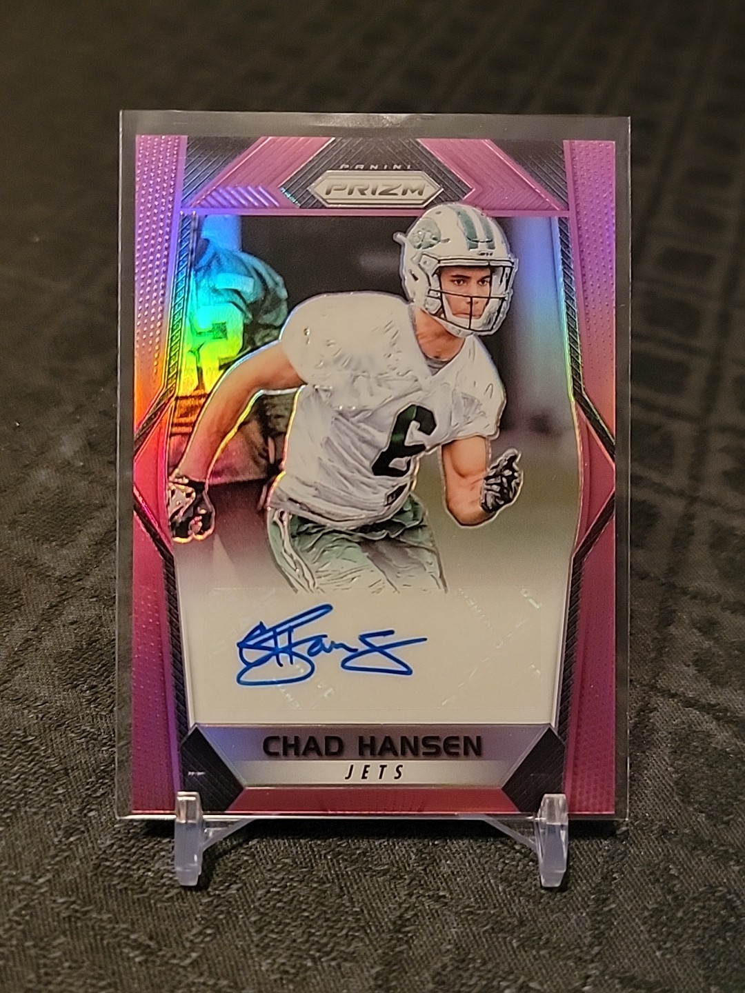 Chad Hansen Panini Prizm Rookie Autographs #RACHN Pink Prizm