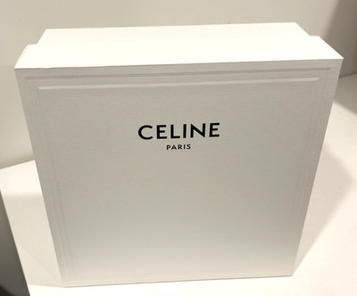Authentic CELINE Paris Large Empty Box White 11.5'' x 11.5'' x 4.75''