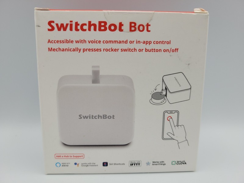 SwitchBot Hub Mini Matter Smart Home Infra Red App Remote Control Auto Switch Uk