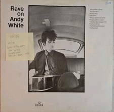 Rave On Andy White Vinyl Record LP VG/VG FLP 100 1986