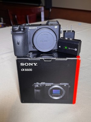 Sony Alpha A6600 24.2MP Mirrorless Camera Body Excellent Condition