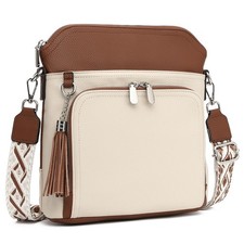 Crossbody Bags for Trendy Soft Leather Hobo Purses Shoulder Handbags With Tassel