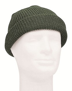 US WATCH CAP WOLLE OLIV