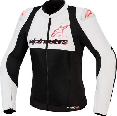 Alpinestars SMX Air Womens Textile Motorcycle Jacket Ice Gray