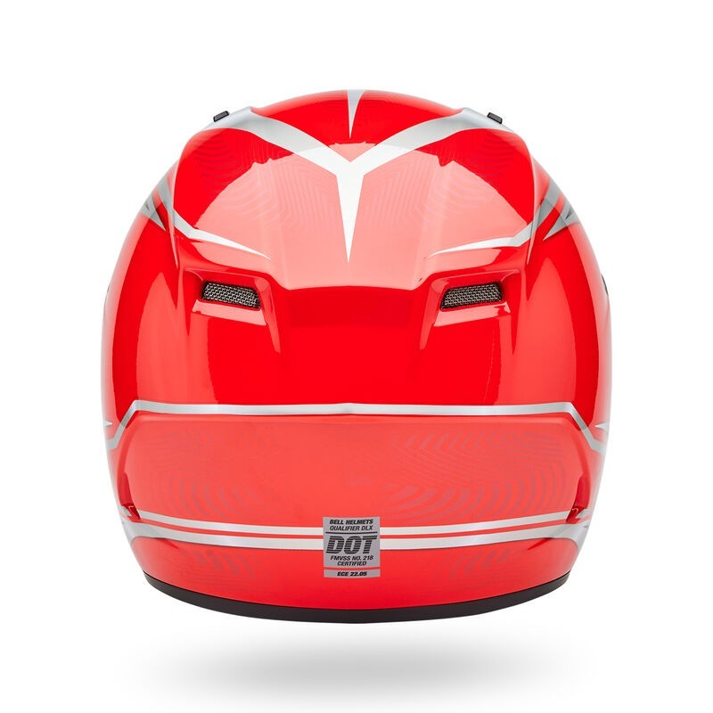 BELL Qualifier Helmet (Conduit Red/Silver) (X-Large) 7163665 for