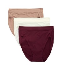 Vanity Fair 13430 Beyond Comfort Ultimate Stretch Hi-Cut Panty - 3PK