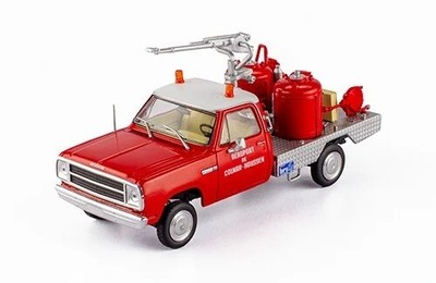 DODGE W200 VIMP BIRO , LIGHT VEHICLES FIREFIGHTERS 1:43 DIECAST Hachette