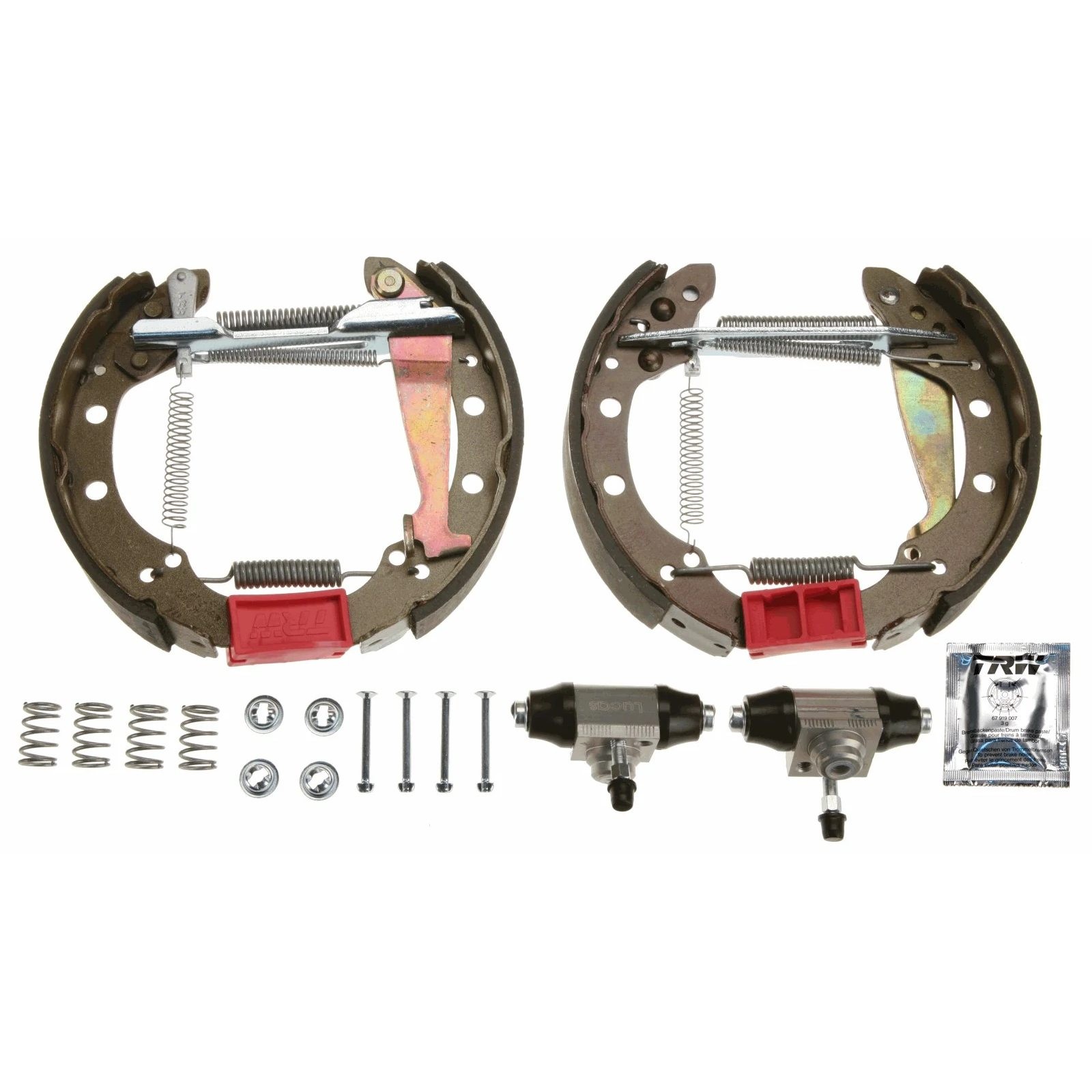 ORIGINAL® Trw Bremsbackensatz Hinten für VW PASSAT B2 Variant PASSAT B2 PASSAT
