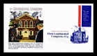 DR JIM STAMPS US COVER FIRST CONTINENTAL CONGRESS FDC PICTORIAL CANCEL PANDA