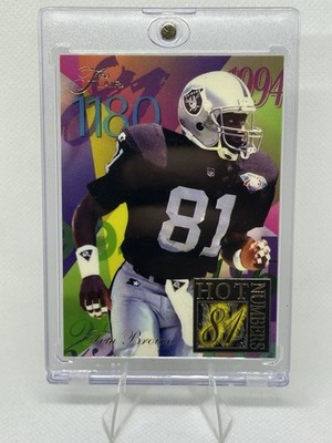 TIM BROWN  RISING VALUE COLLECTORS MUST HAVE OAKLANDRARE INVESTMENT CARD SP RI