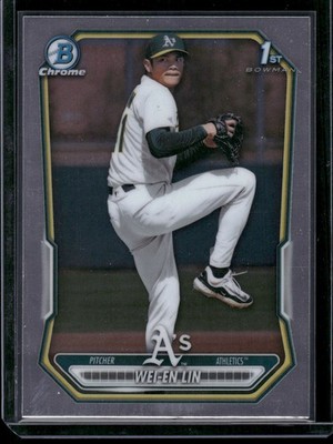 2026 Bowman #BCP-125 Wei-En Lin Chrome Prospects