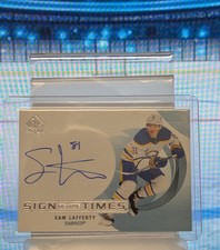 2024-25 Upper Deck SP Authentic Sign of the Times Auto Sam Lafferty SOTT-SL