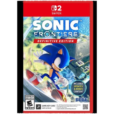 Sega Sonic Frontiers Definitive Edition Video Game for Nintendo Switch 2, Action