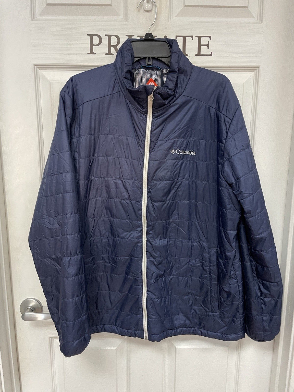 Columbia Blue Omni-heat Coat Men’s L