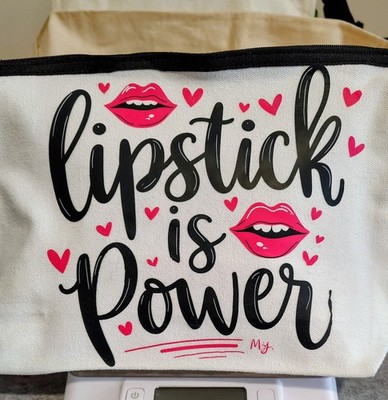 Large Canvas Pouch With Gifts Inside See Description For List