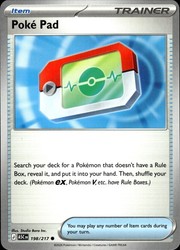 Poke Pad 198/217 Mega Evolution: Ascended Heroes