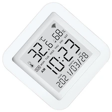 Type-C Charging Thermometer Hygrometer Wi-Fi Temperature Humidity Sensor Monitor