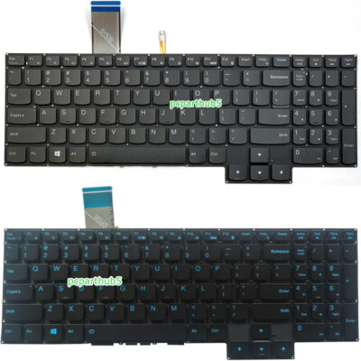 New Lenovo Ideapad Gaming 3-15ARH05 3-15IMH05 Keyboard US White
