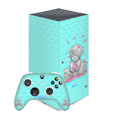 ME TO YOU CLASSIC TATTY TEDDY VINYL SKIN DECAL FOR SERIES X CONSOLE & CONTROLLER