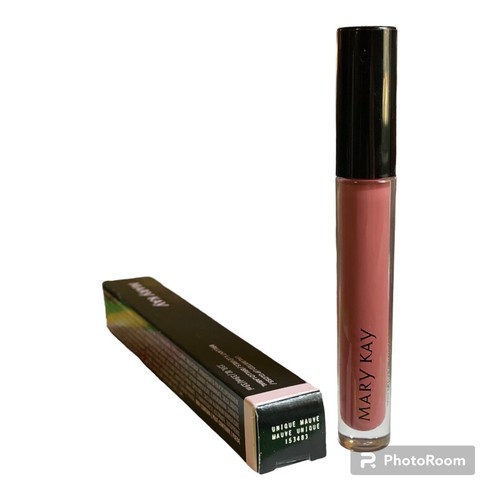 MARY KAY UNLIMITED LIP GLOSS~UNIQUE MAUVE~153483~FULL SIZE~0.13 FL. OZ~CREAM - 第 2/2 張圖片
