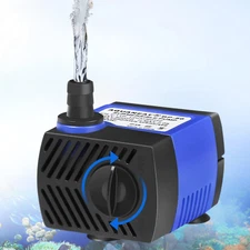 80/50/160 GPH Submersible Pump Aquarium Fish Tank Powerhead Fountain Water Hydro