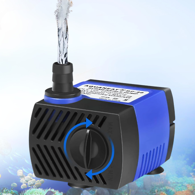 #ad #ad 80 50 160 GPH Submersible Pump Aquarium Fish Tank Powerhead Fountain Water Hydro $15.77