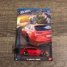 H   Hot Wheels 2024 Walmart Exclusive   Hot Wagons Series   2017 Audi RS 6 Avant