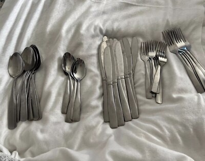Cambridge Stainless Steel Set Of 53 Rare Vintage /18