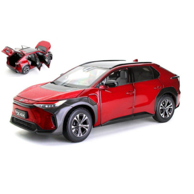 TOYOTA Bz4x 2022 SUPERSONIC RED 1:18 SunStar Auto Stradali Die Cast Modellino