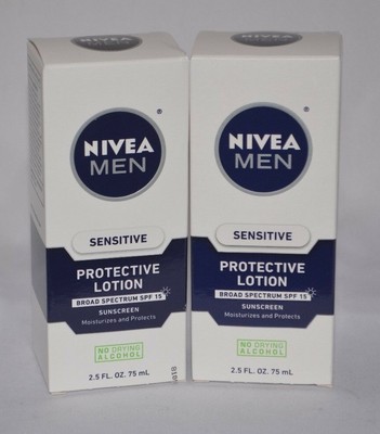 nivea men sensitive protective lotion