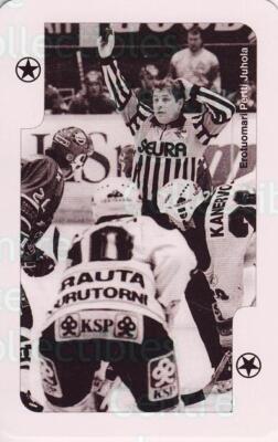 2007-08 Finnish Porin Assat Playing Card #55 Pertti Juhola