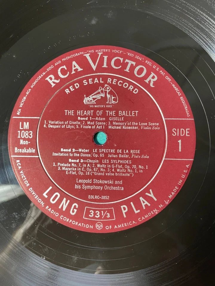 Leopold Stokowski - The Heart Of The Ballet. 12" Vinyl Album HMV ALP 1133 - Image 2 of 4