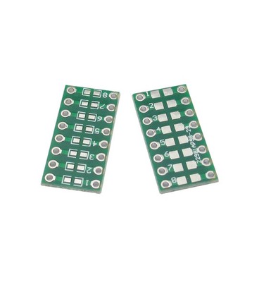 10pcs SMD/SMT Components 0805 0603 0402 to DIP Adapter PCB Board Converter 
