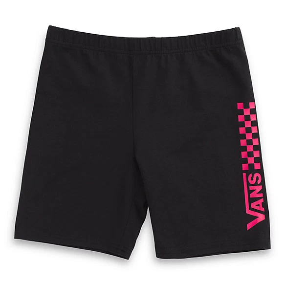 Brand New Womens Vans Chalkboard Legging Shorts Black/Orchid Small