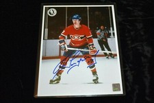 Autographed ROD LANGWAY 8x10 Photo Authentic COA Frozen Pond